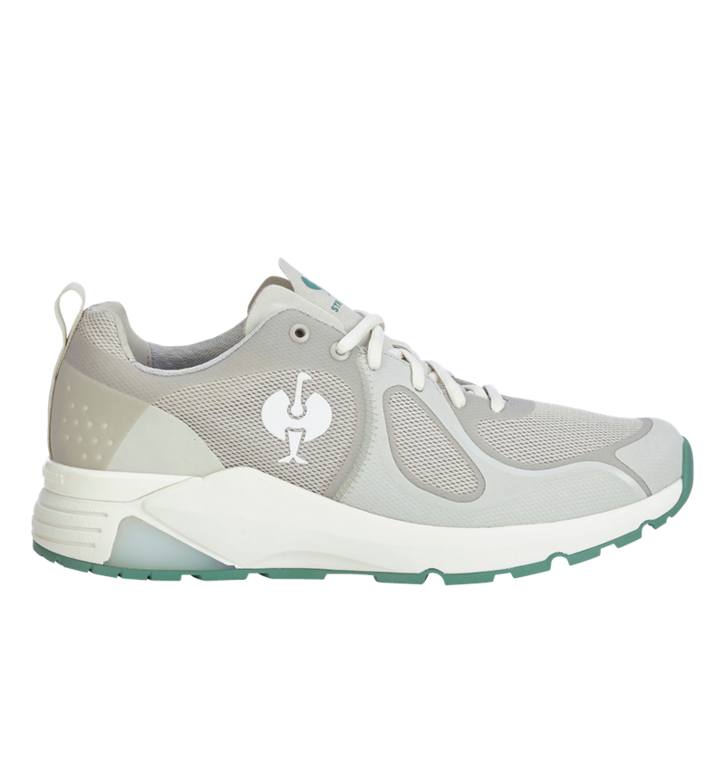 O1: O1 Work shoes e.s. Chete + warmsilver/malachitegreen
