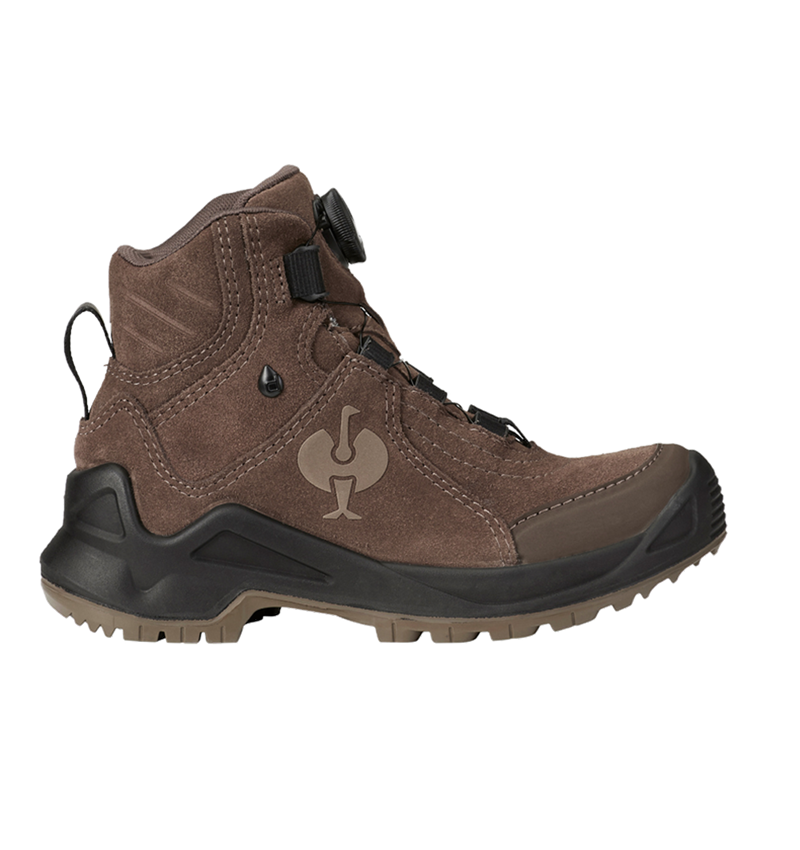 Chaussures pour enfants: Chaussures Allround e.s. Apate II mid, enfants + marron/noisette 1