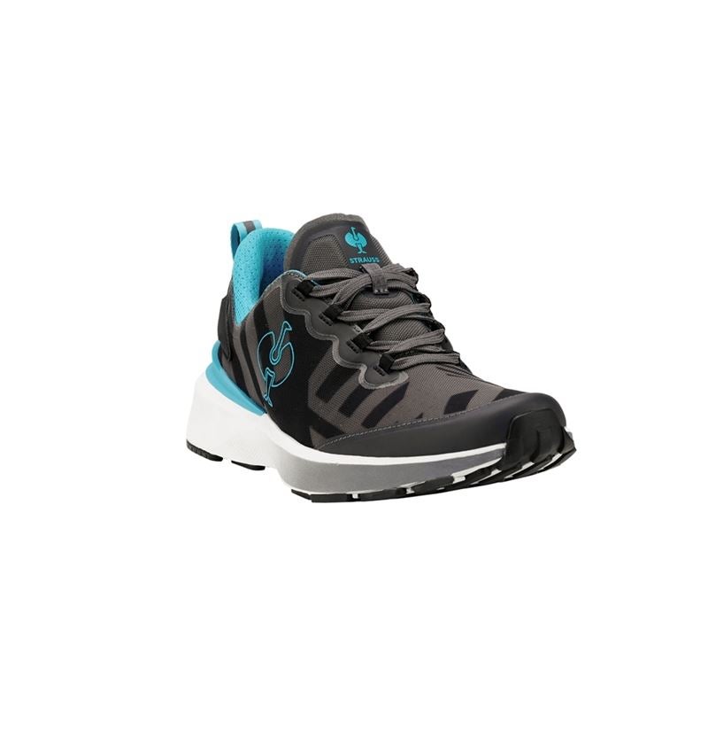 O1: O1 Work shoes e.s. Gambela + anthracite/razzle dazzle/lapisturquoise 3