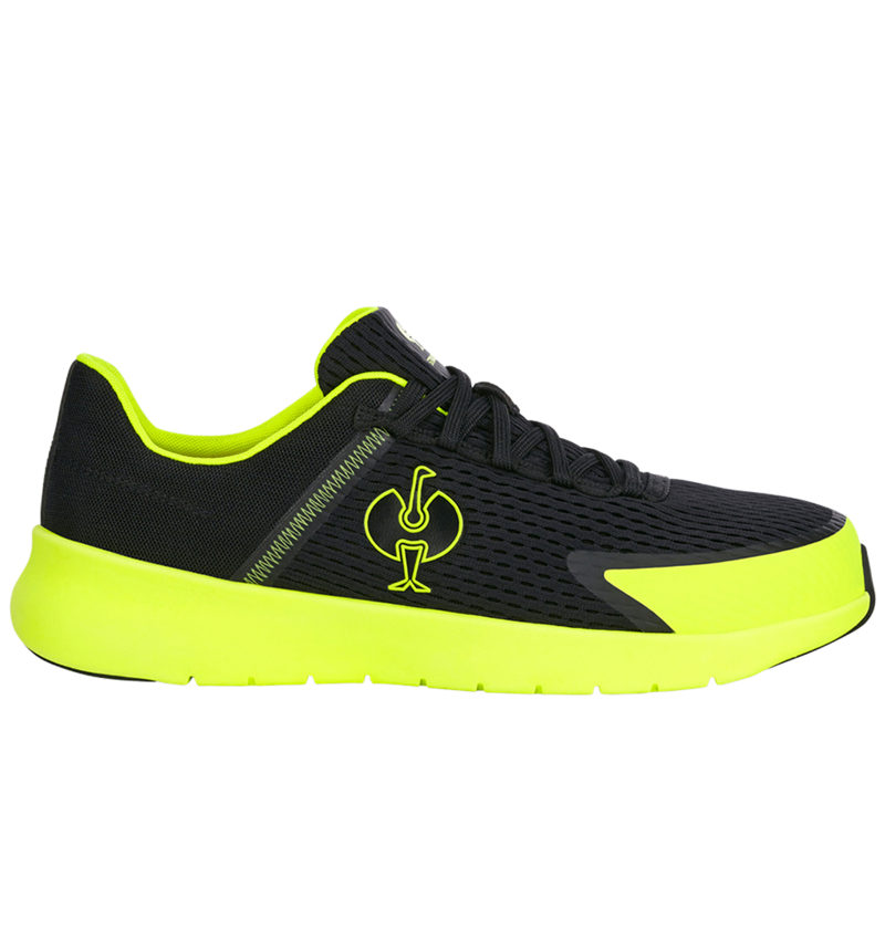 SB: SB Sicherheitshalbschuhe e.s. Tarent low + schwarz/warngelb 4