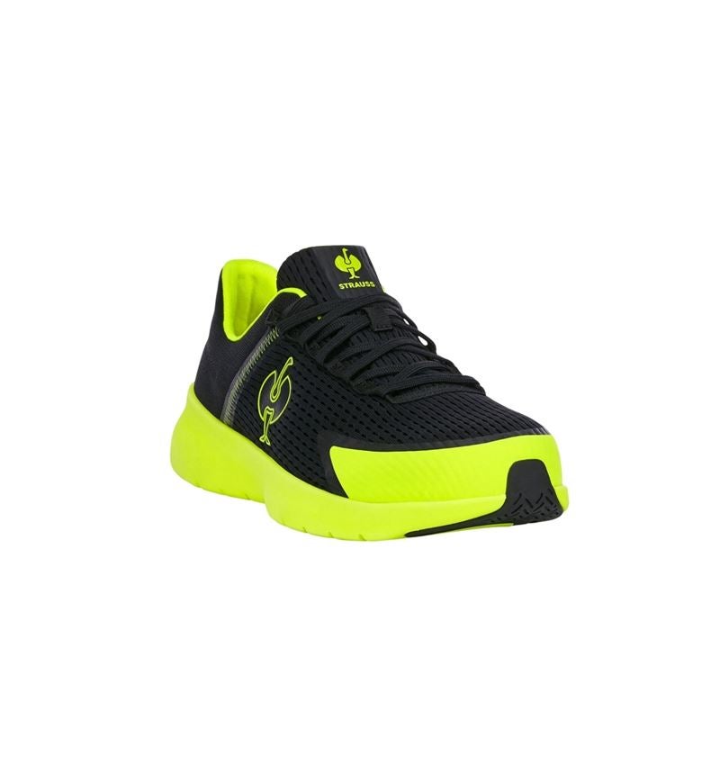 SB: SB Sicherheitshalbschuhe e.s. Tarent low + schwarz/warngelb 5