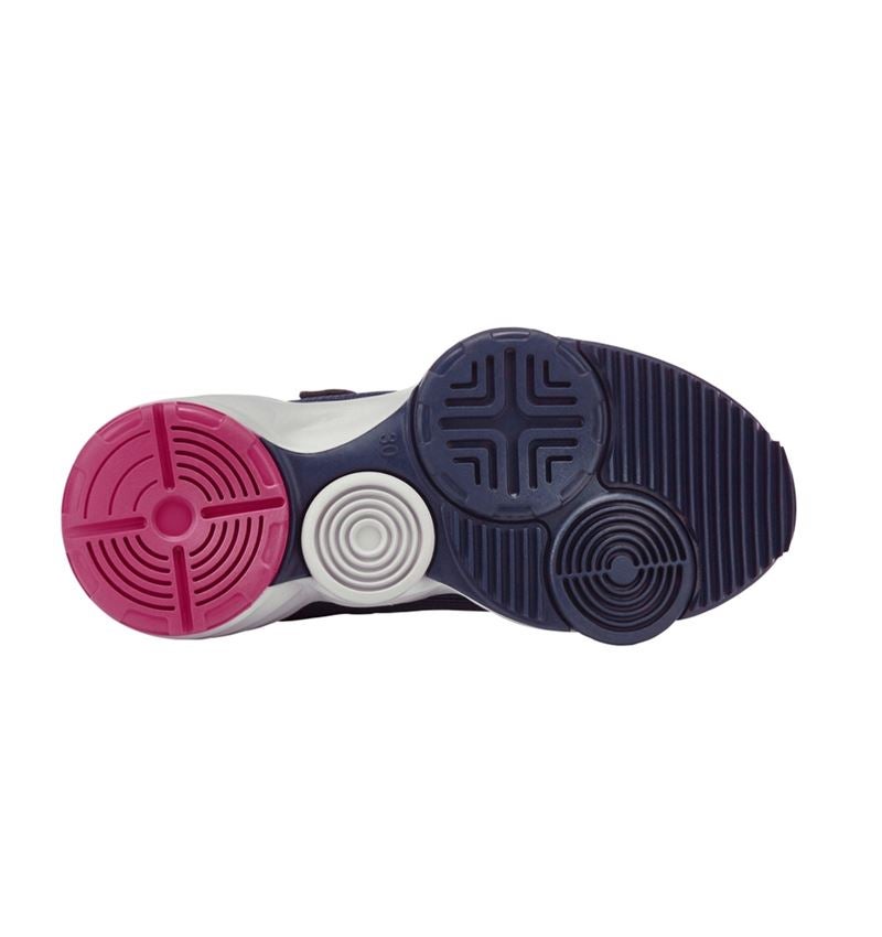 Kids Shoes: Allround shoes e.s. Porto low, children's + deepblue/tarapink 6