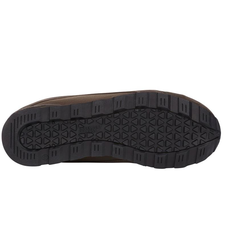 S1P: S1PS Chaussures basses de sécurité e.s. Sutur + marron/blanc 4