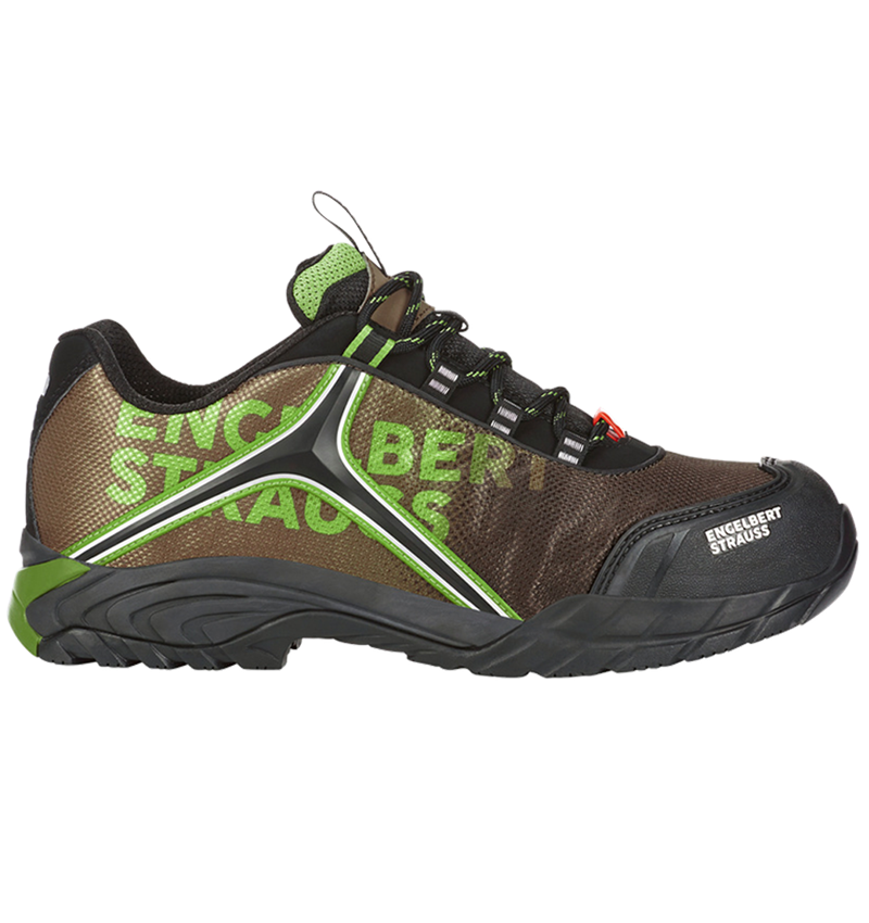 S1: e.s. S1 Sicherheitshalbschuhe Merak + kastanie/haselnuss 2