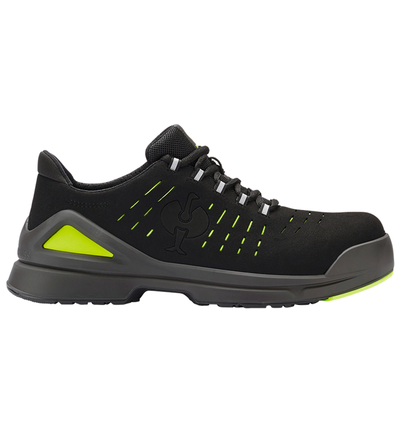 S1: S1 Chaussures basses de sécurité e.s. Zembra + noir/jaune fluo 1