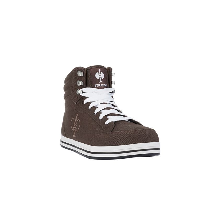 S1P: S1P Chaussures hautes de sécur. e.s. Tolosa II mid + marron/noisette 2