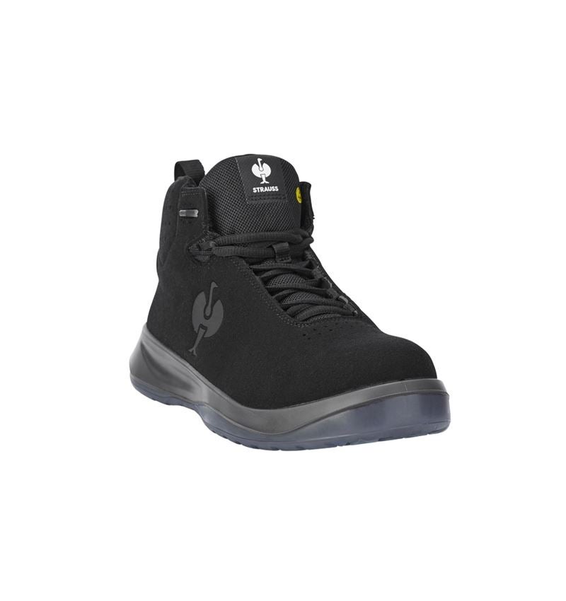 S1P: S1P Safety shoes e.s. Banco mid + black/anthracite 1