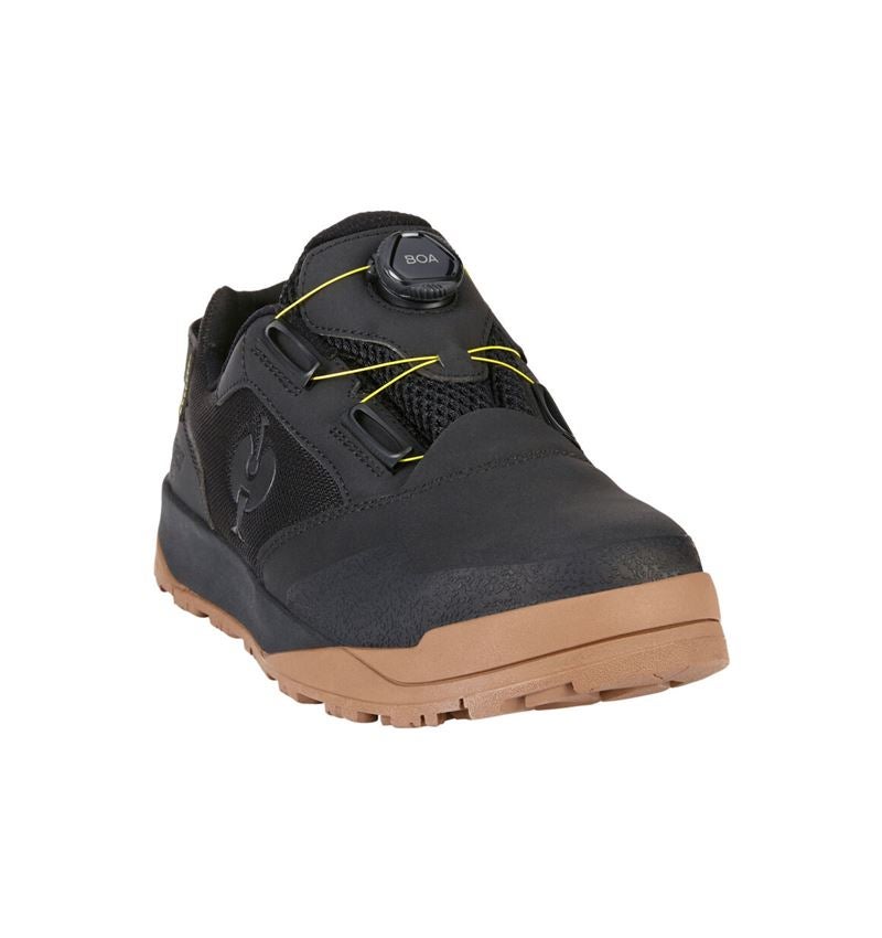 Magasinier spécialisé: S1 Chaussures basses de sécurité e.s. Nakuru low + noir/jaune acide 4