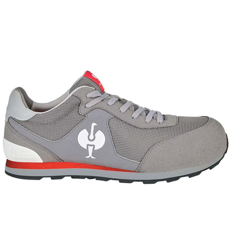 S1: S1 Chaussures basses de sécurité e.s. Sirius II + gris clair/blanc/rouge 1