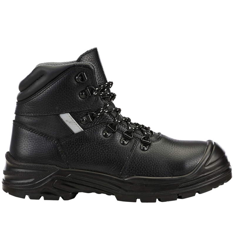 S1: STONEKIT S1 Sicherheitsschuhe Houston mid + schwarz
