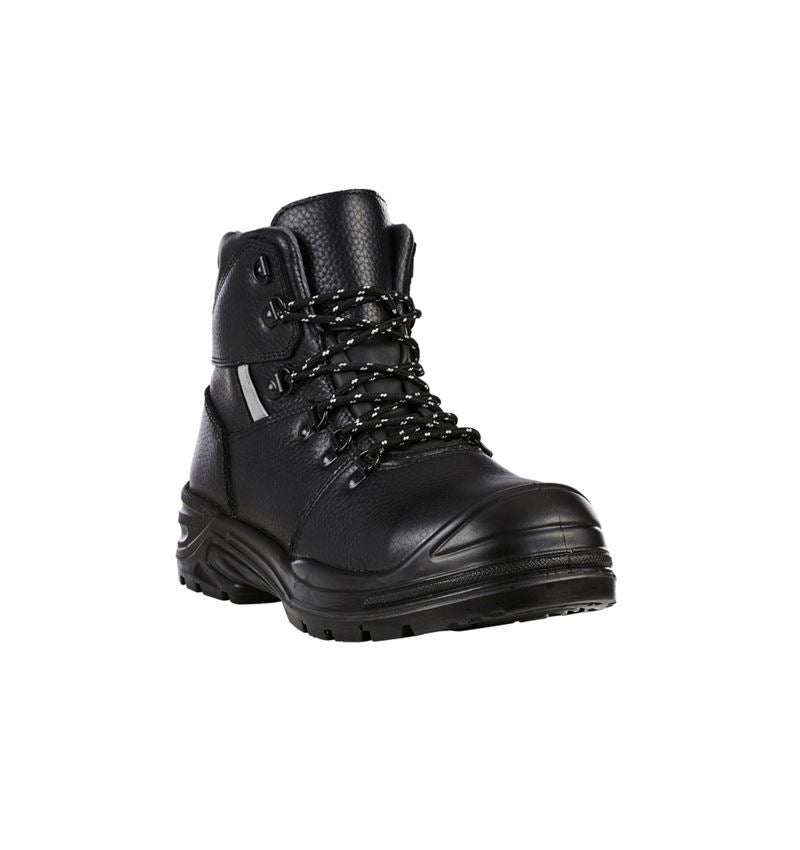 S1: STONEKIT S1 Sicherheitsschuhe Houston mid + schwarz 1