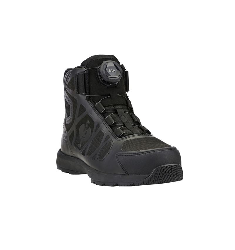 S1P: S1P Chaussures hautes sécurité e.s. Baham II mid + noir 3