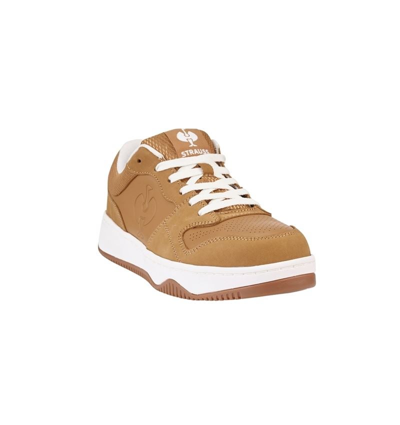 S1: S1 Safety shoes e.s. Eindhoven low + almondbrown/white 4