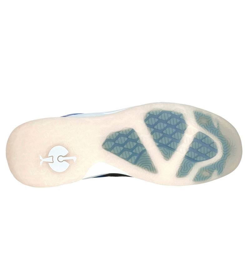 S1P: S1PS Sicherheitsschuhe e.s. Marseille mid + schwarz/royal 6