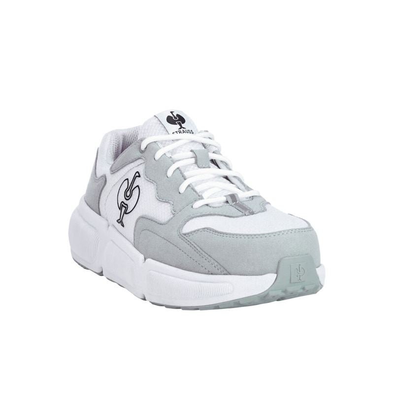 S1: S1 Safety shoes Strauss.1004 low + white/platinum 6