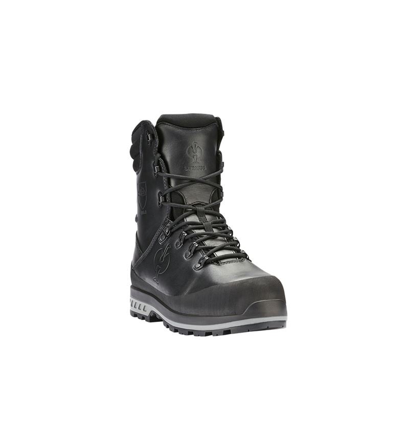 S2: e.s. S2 Chaussures de sécurité de forestier Triton + noir 3