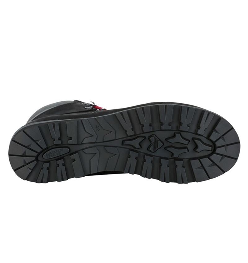S7: S7L Safety boots e.s. Alrakis II mid + black/titanium/ruby 5