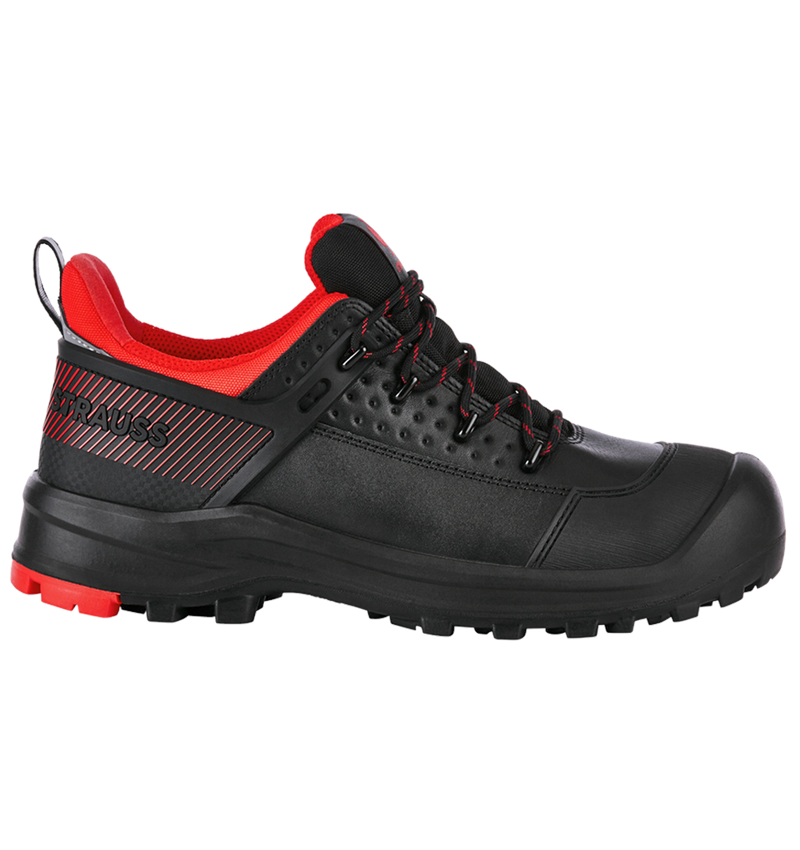 S3: S3 Sicherheitshalbschuhe e.s. Katavi low + schwarz/rot 1