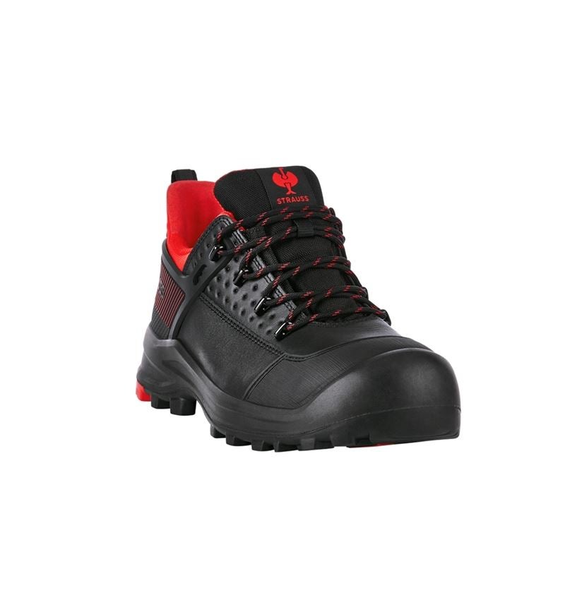 S3: S3 Sicherheitshalbschuhe e.s. Katavi low + schwarz/rot 2