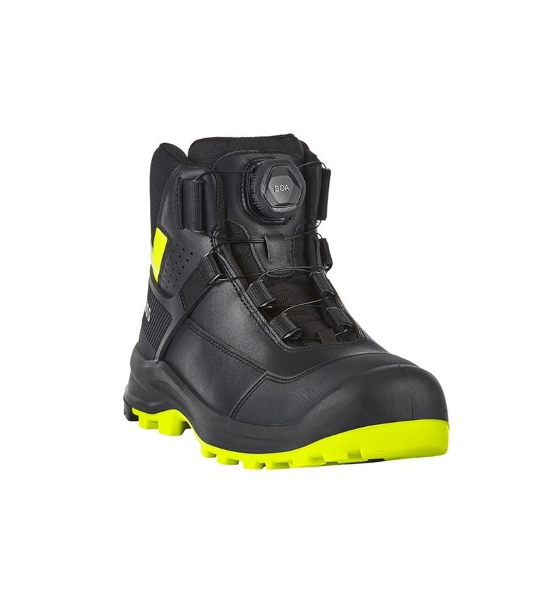 S3: S3 Sicherheitsschuhe e.s. Sawato mid + schwarz/warngelb 5