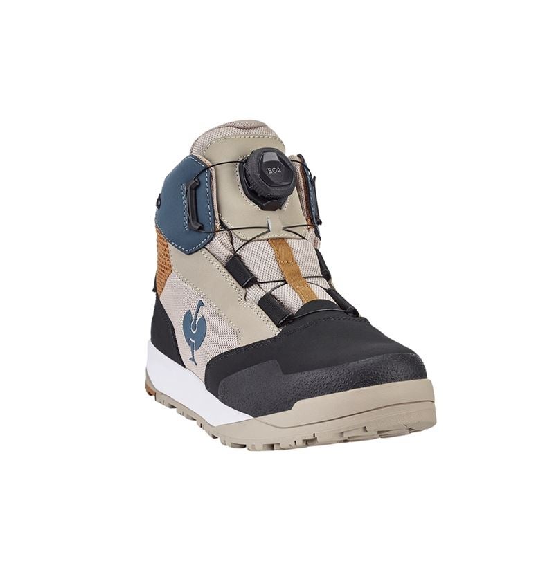 S7: S7 Safety boots e.s. Murcia mid + black/dolphingrey/almondbrown 3