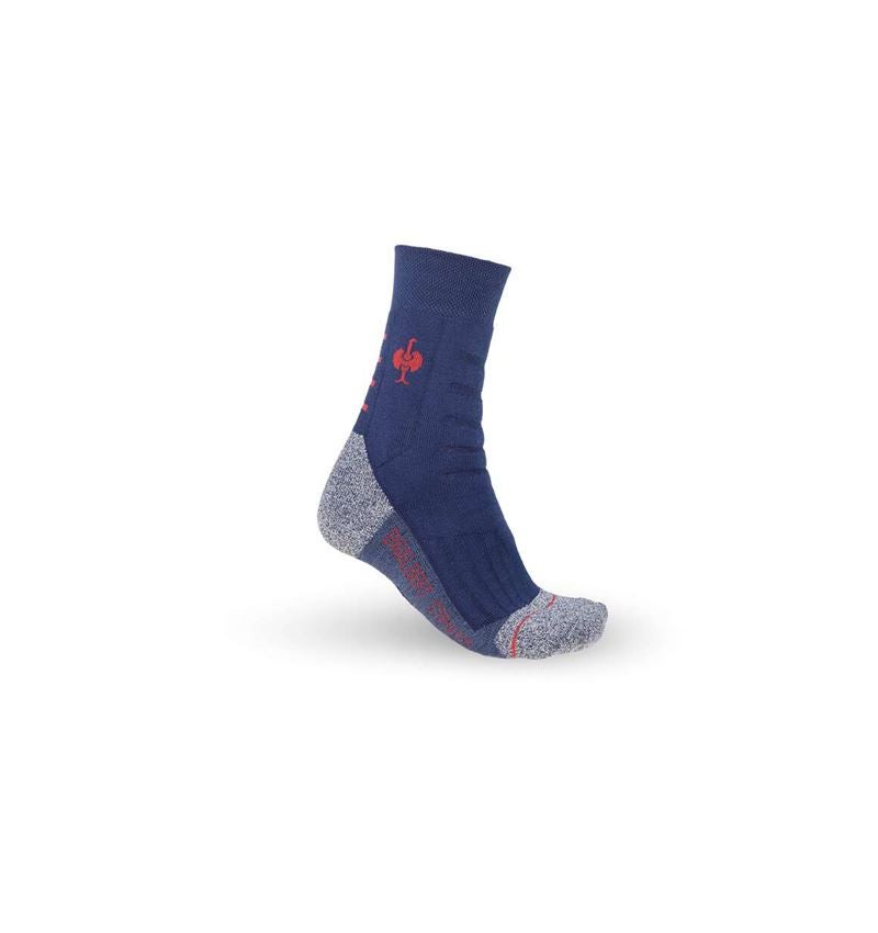 Chaussettes | Bas: e.s. Chaussettes Allround function x-warm/high + bleu foncé