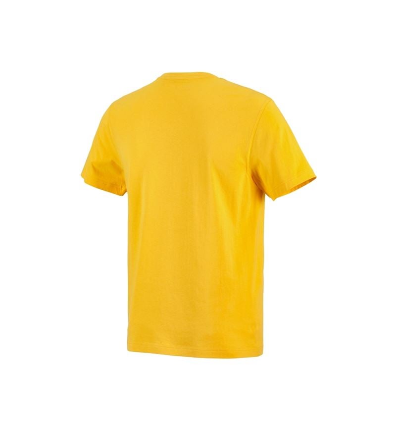 Shirts & Co.: e.s. T-Shirt cotton + gelb 4