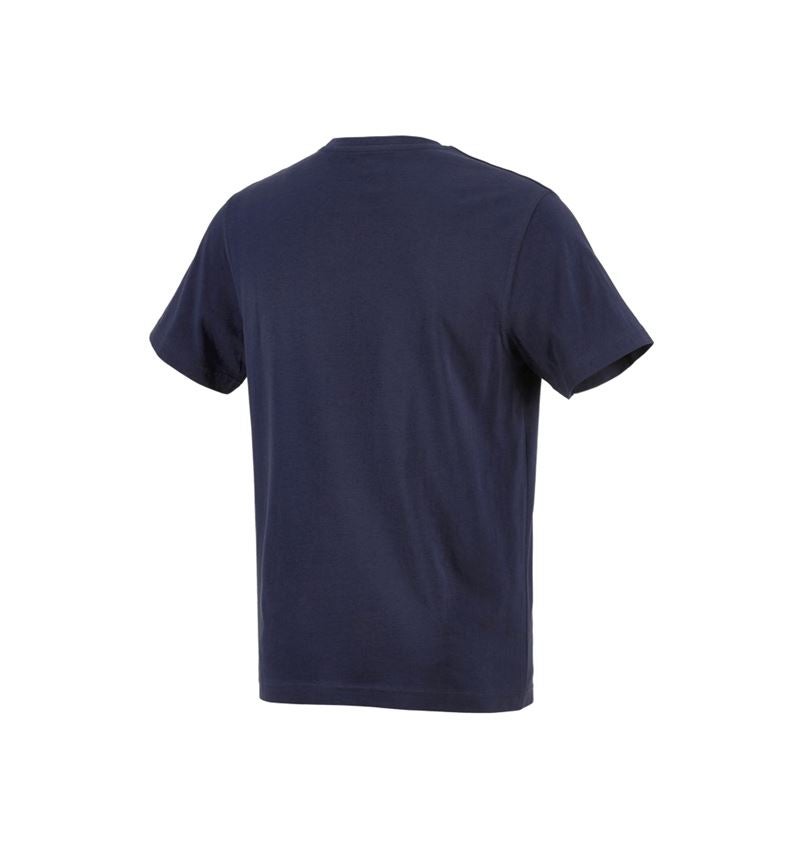 Shirts & Co.: e.s. T-Shirt cotton + dunkelblau 5