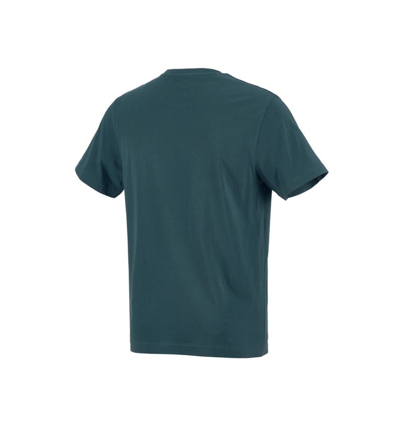 Shirts & Co.: e.s. T-Shirt cotton + seeblau 3