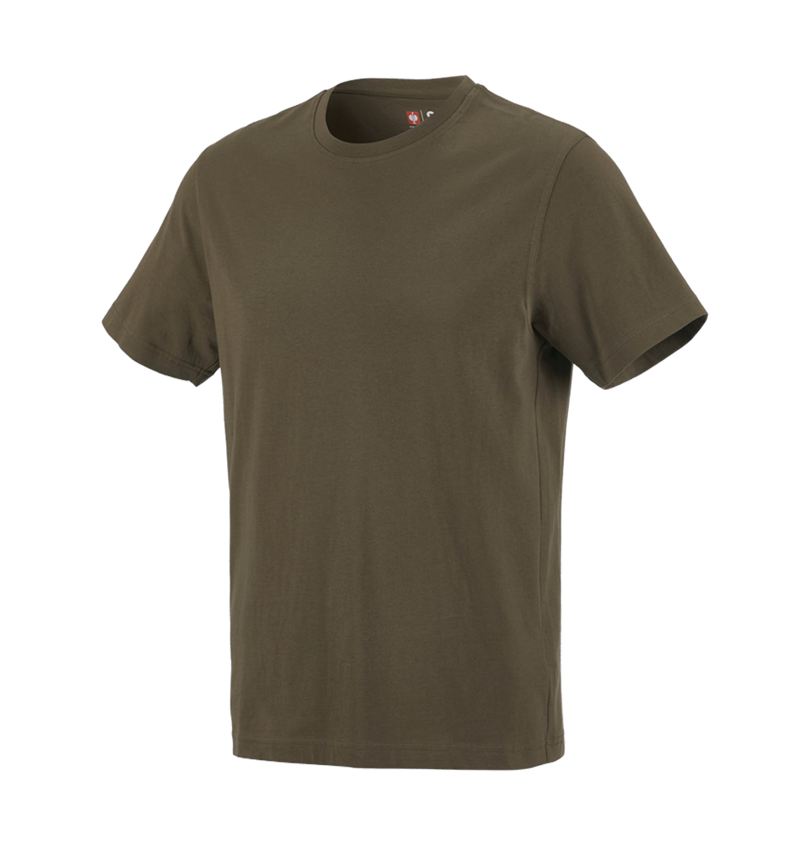 Shirts & Co.: e.s. T-Shirt cotton + oliv 3