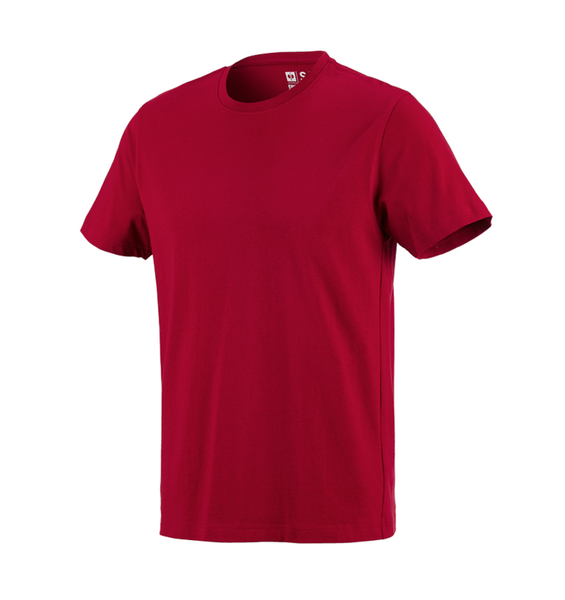 Shirts & Co.: e.s. T-Shirt cotton + rot 5