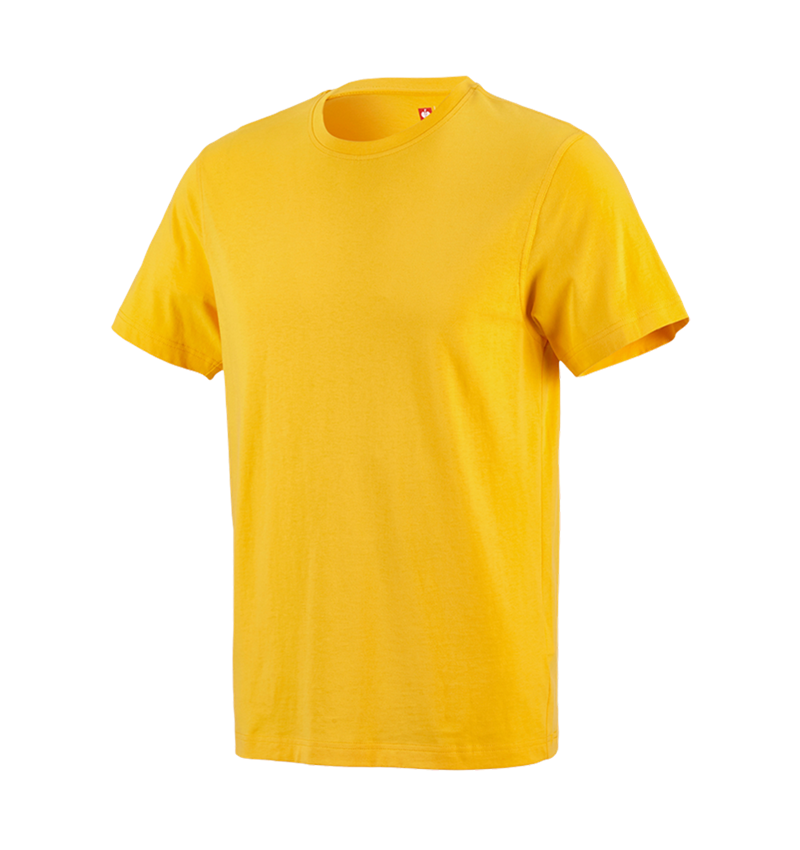 Shirts & Co.: e.s. T-Shirt cotton + gelb 3
