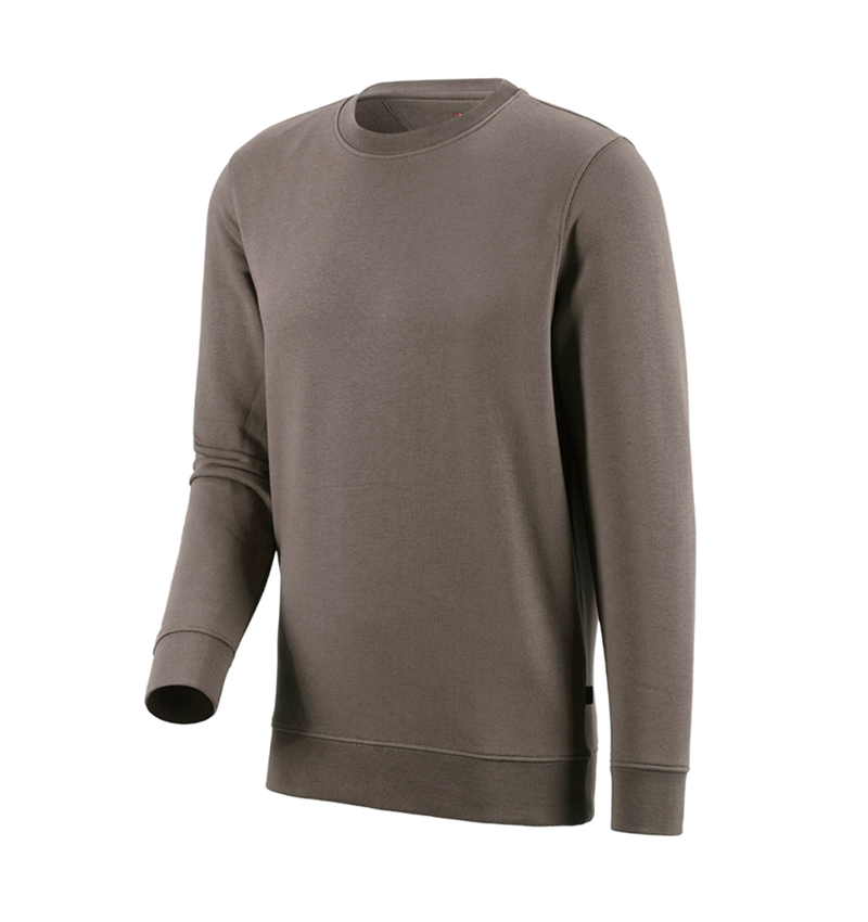 Shirts, Pullover & more: e.s. Sweatshirt poly cotton + pebble 2