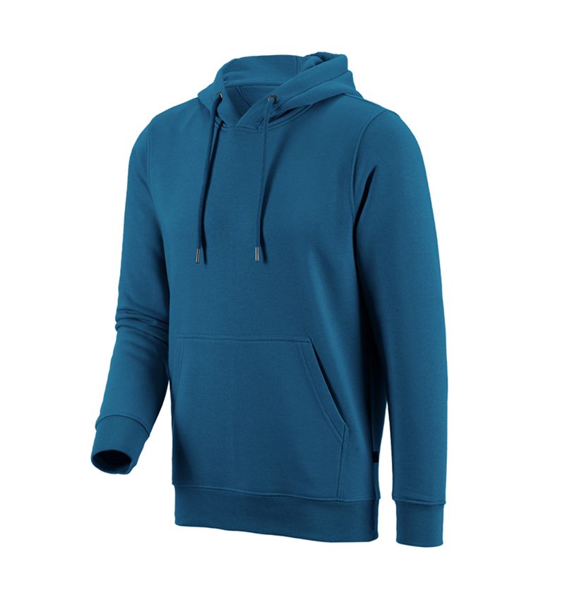 Shirts, Pullover & more: e.s. Hoody sweatshirt poly cotton + atoll