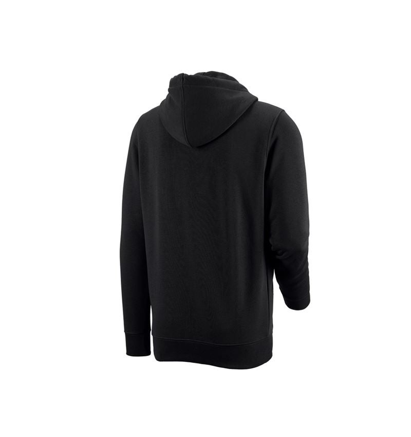 Shirts, Pullover & more: e.s. Hoody sweatjacket poly cotton + black 5