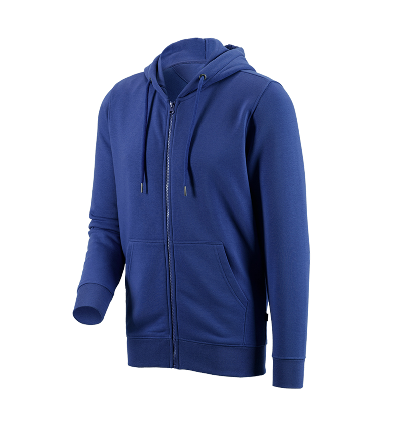 Shirts & Co.: e.s. Hoody-Sweatjacke poly cotton + kornblau 2