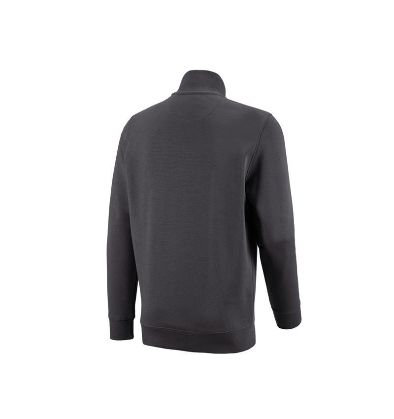 Themen: e.s. ZIP-Sweatshirt poly cotton + anthrazit 2
