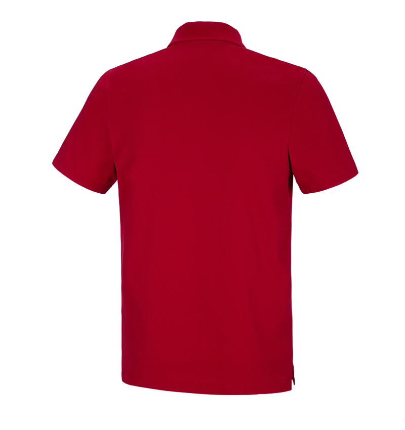Shirts, Pullover & more: e.s. Functional polo shirt poly cotton + fiery red 1