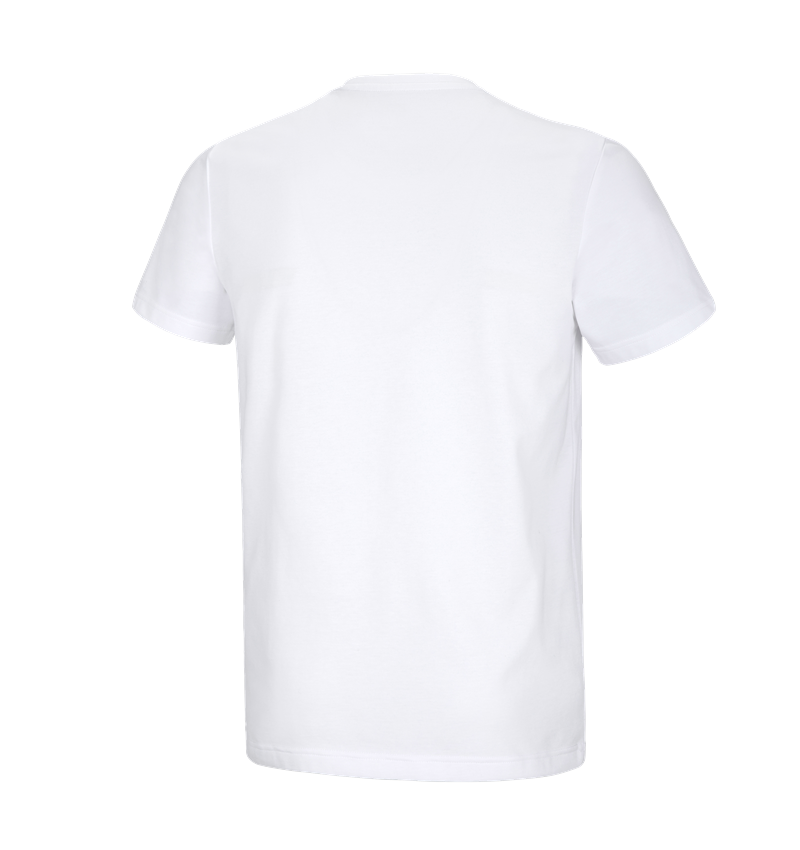 Topics: e.s. Functional T-shirt poly cotton + white 7