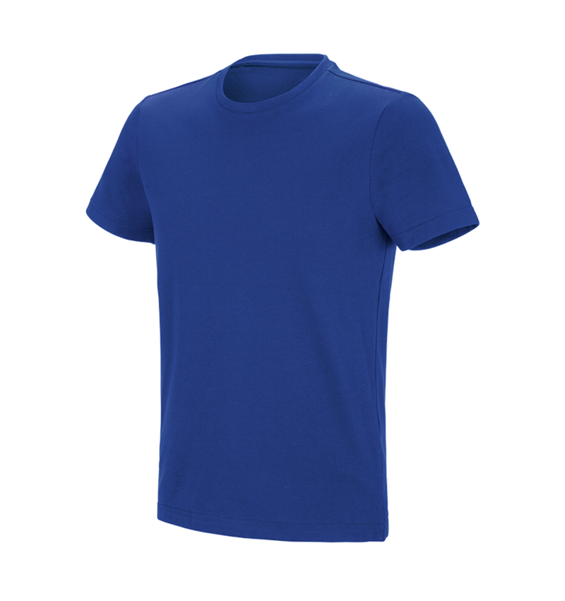 Shirts, Pullover & more: e.s. Functional T-shirt poly cotton + royal