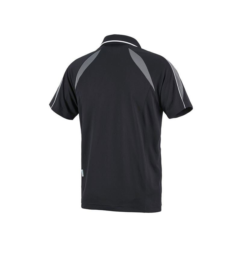 Hauts: e.s. Polo-shirt fonctionnel poly Silverfresh + graphite/ciment 1