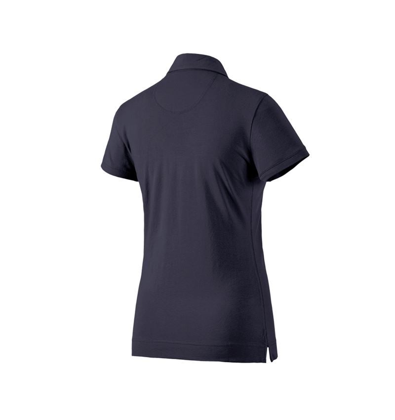 Shirts, Pullover & more: e.s. Polo shirt cotton stretch, ladies' + navy 1