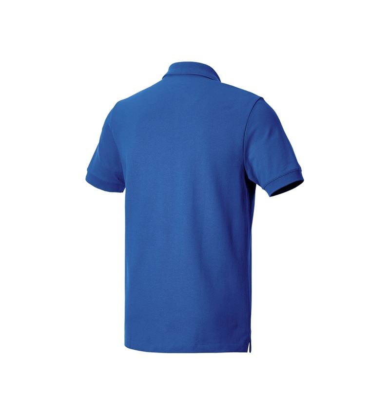Shirts, Pullover & more: e.s. Pique-Polo cotton stretch + gentianblue 3
