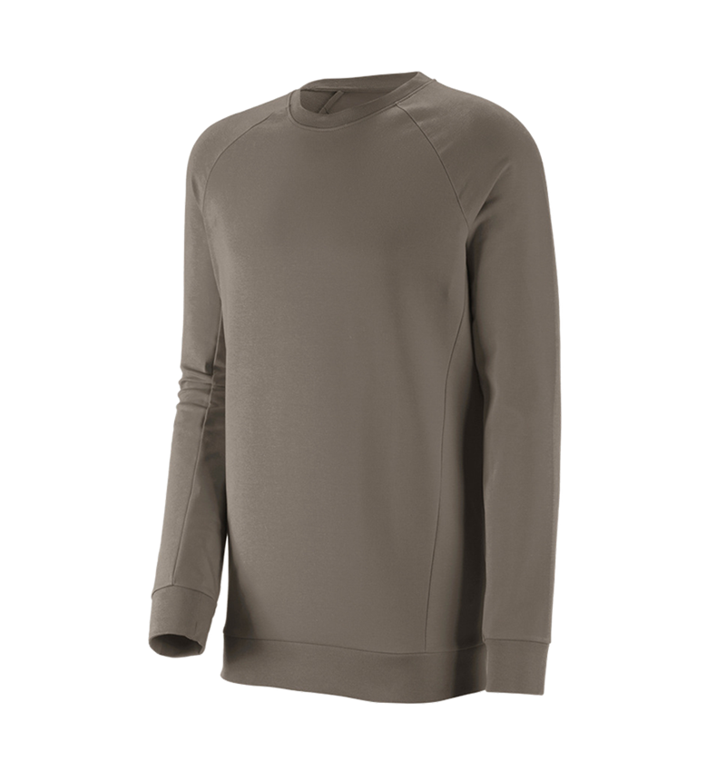 Thèmes: e.s. Sweatshirt cotton stretch, long fit + pierre 2