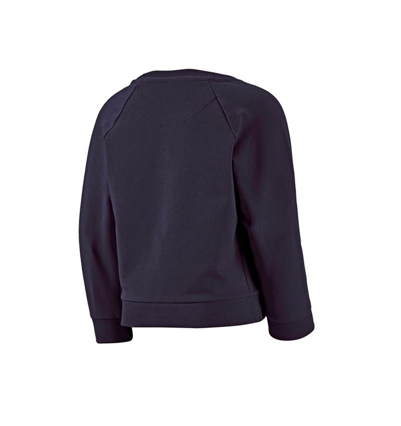 Shirts & Co.: e.s. Sweatshirt cotton stretch, Kinder + dunkelblau 5
