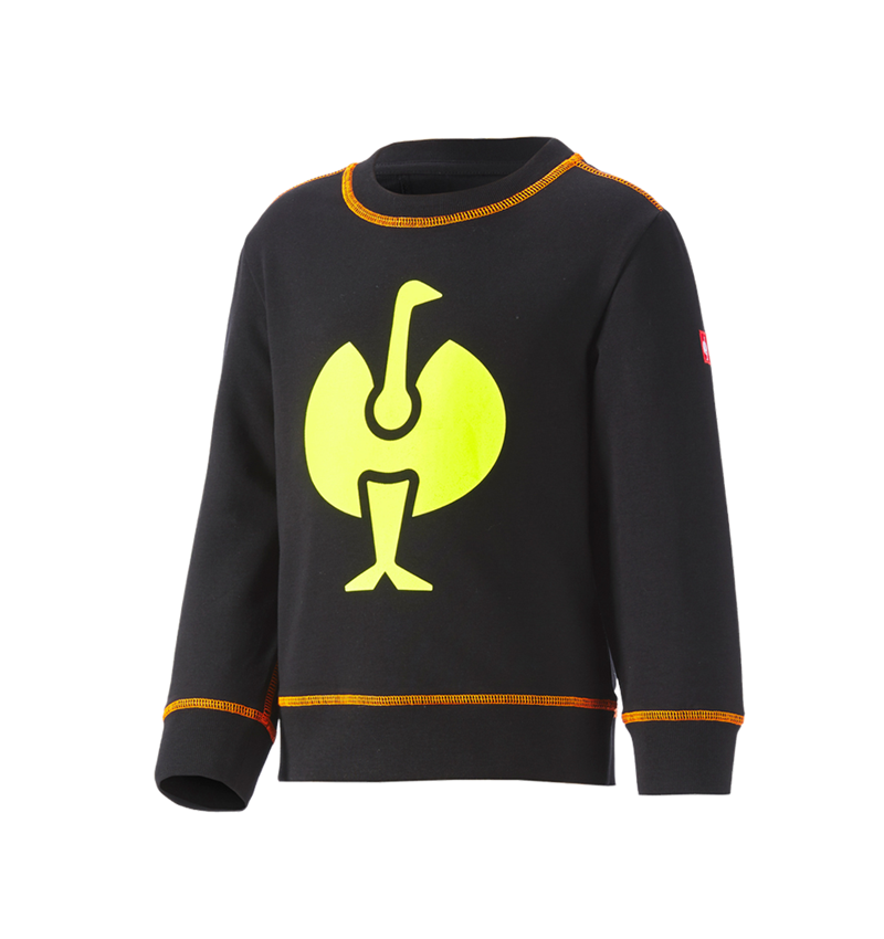 Shirts, Pullover & more: Sweatshirt e.s.motion 2020, children's + black/high-vis yellow/high-vis orange 5