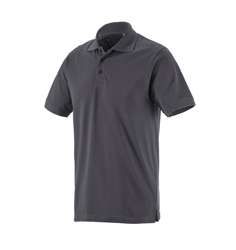Shirts & Co.: Piqué-Polo e.s.industry + anthrazit