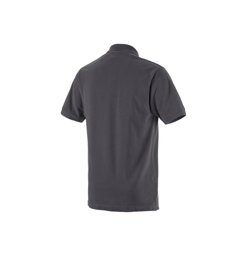 Shirts & Co.: Piqué-Polo e.s.industry + anthrazit 1