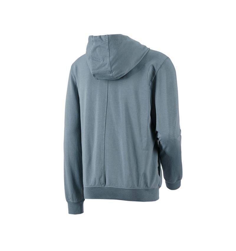 Topics: Hooded sweat jacket e.s.motion ten + smokeblue vintage 3