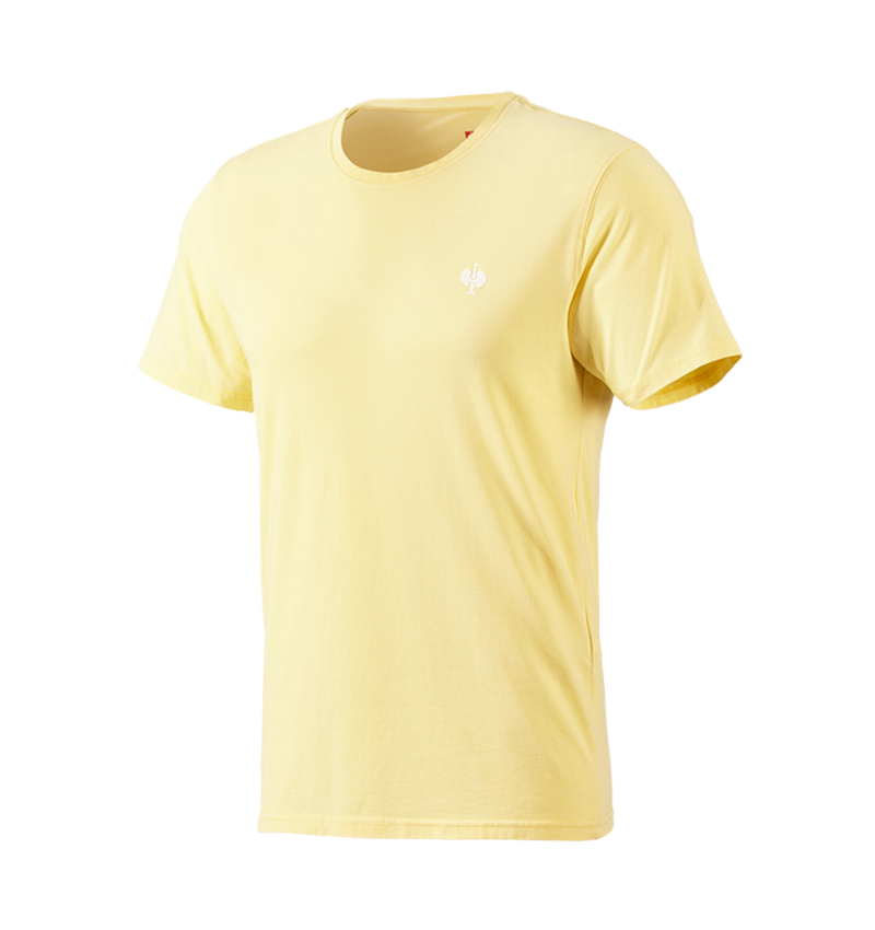 Shirts & Co.: T-Shirt e.s.motion ten pure + hellgelb vintage 2